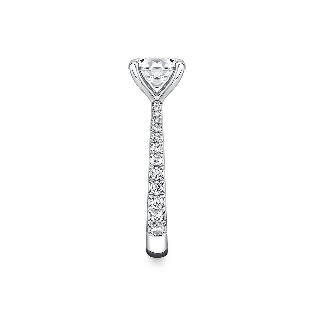 Iconelle Tapered Engagement Ring - Blaire