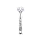 Iconelle Tapered Engagement Ring - Blaire