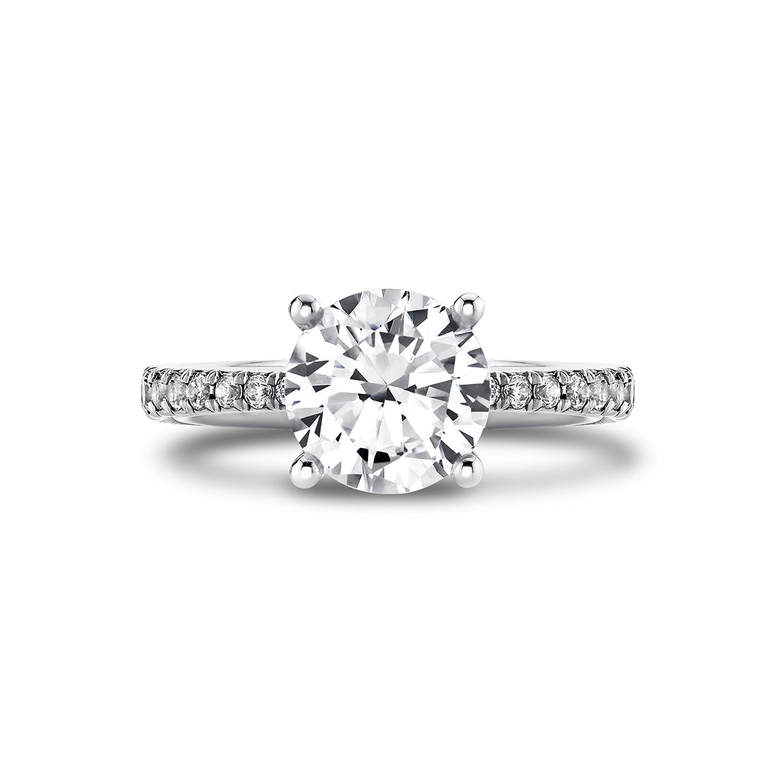 Iconelle Tapered Engagement Ring - Blaire