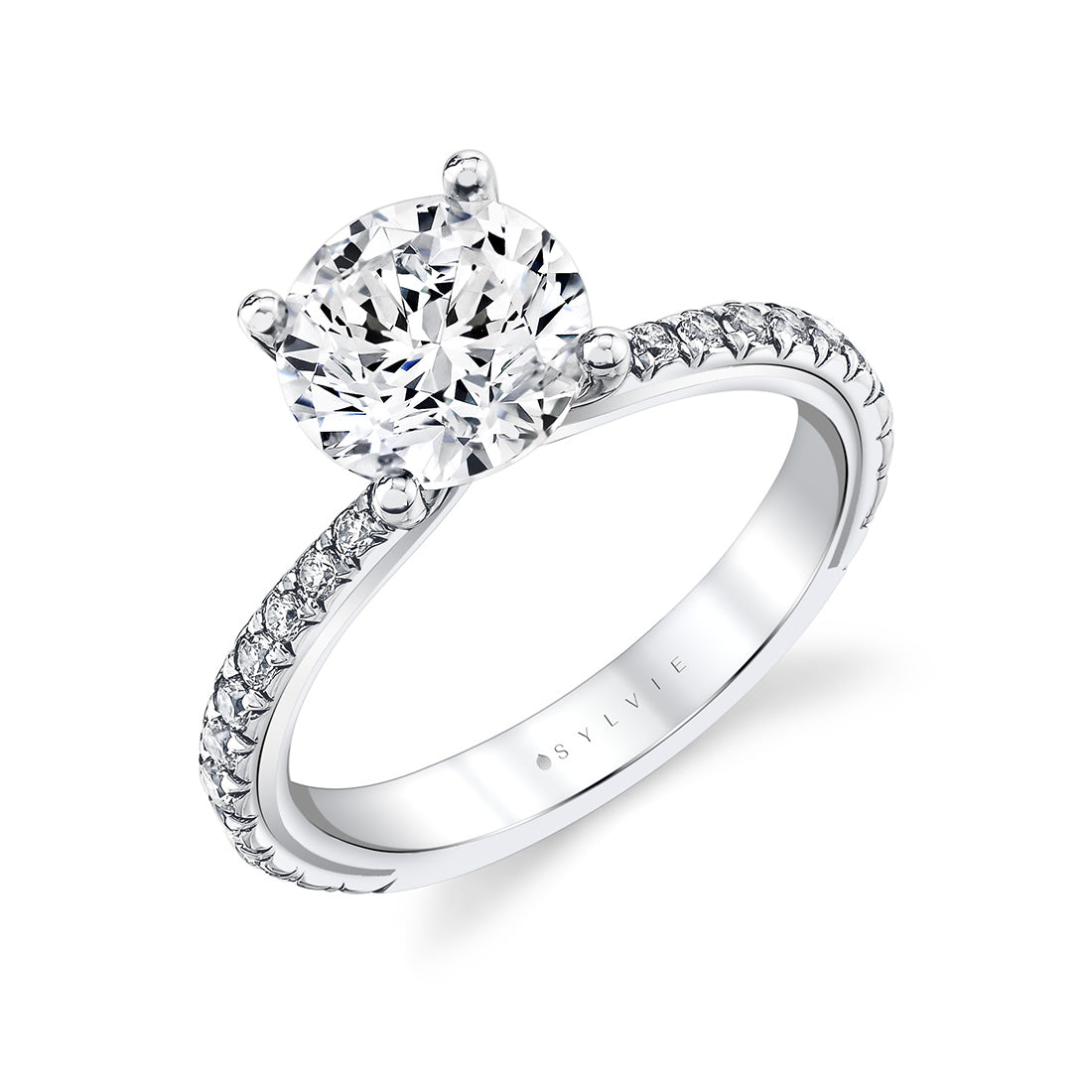Iconelle Tapered Engagement Ring - Blaire