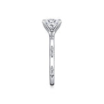 Iconelle Prong Set Diamond Duos Two Tone Engagement Ring - Birdie