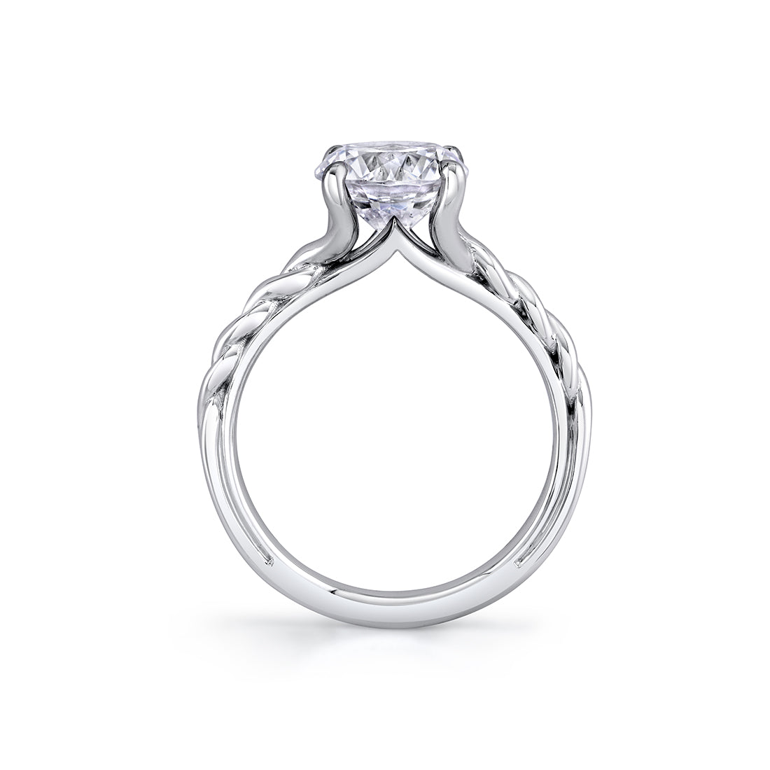 Iconelle Spiral Engagement Ring - Norie