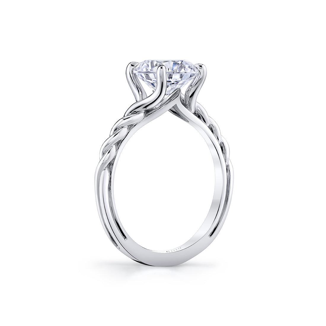Iconelle Spiral Engagement Ring - Norie