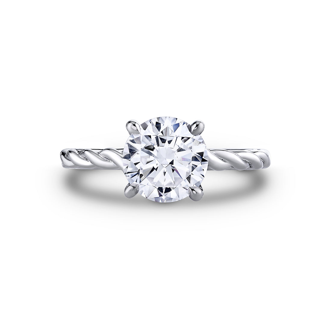 Iconelle Spiral Engagement Ring - Norie
