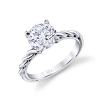 Iconelle Spiral Engagement Ring - Norie