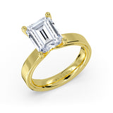 Shell Iconelle Wide Solitaire Engagement Ring - Mabel