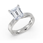 Shell Iconelle Wide Solitaire Engagement Ring - Mabel