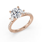 Shell Iconelle Classic Three Stone Engagement Ring - Kimber