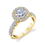 Halo Engagement Ring