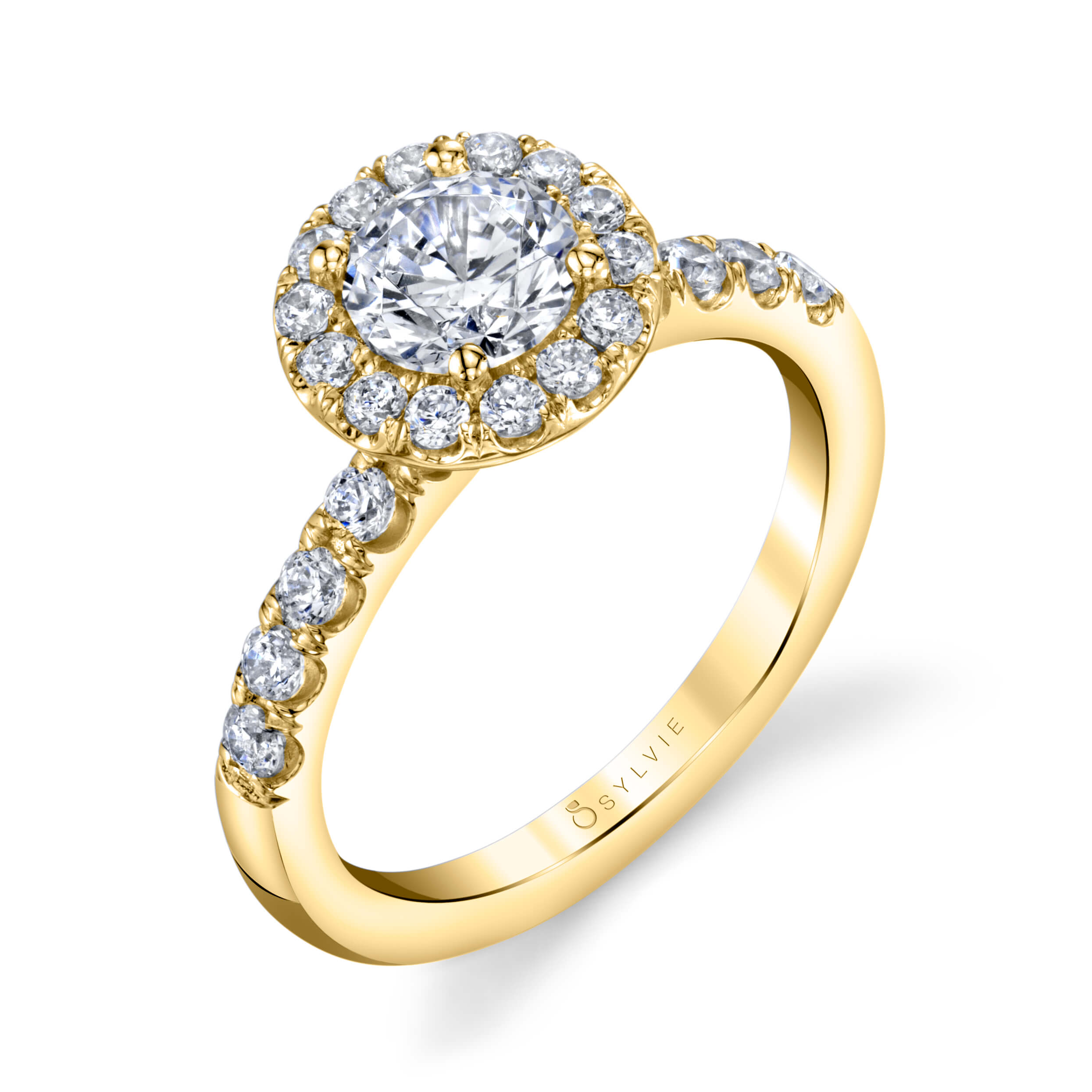 Halo Engagement Ring