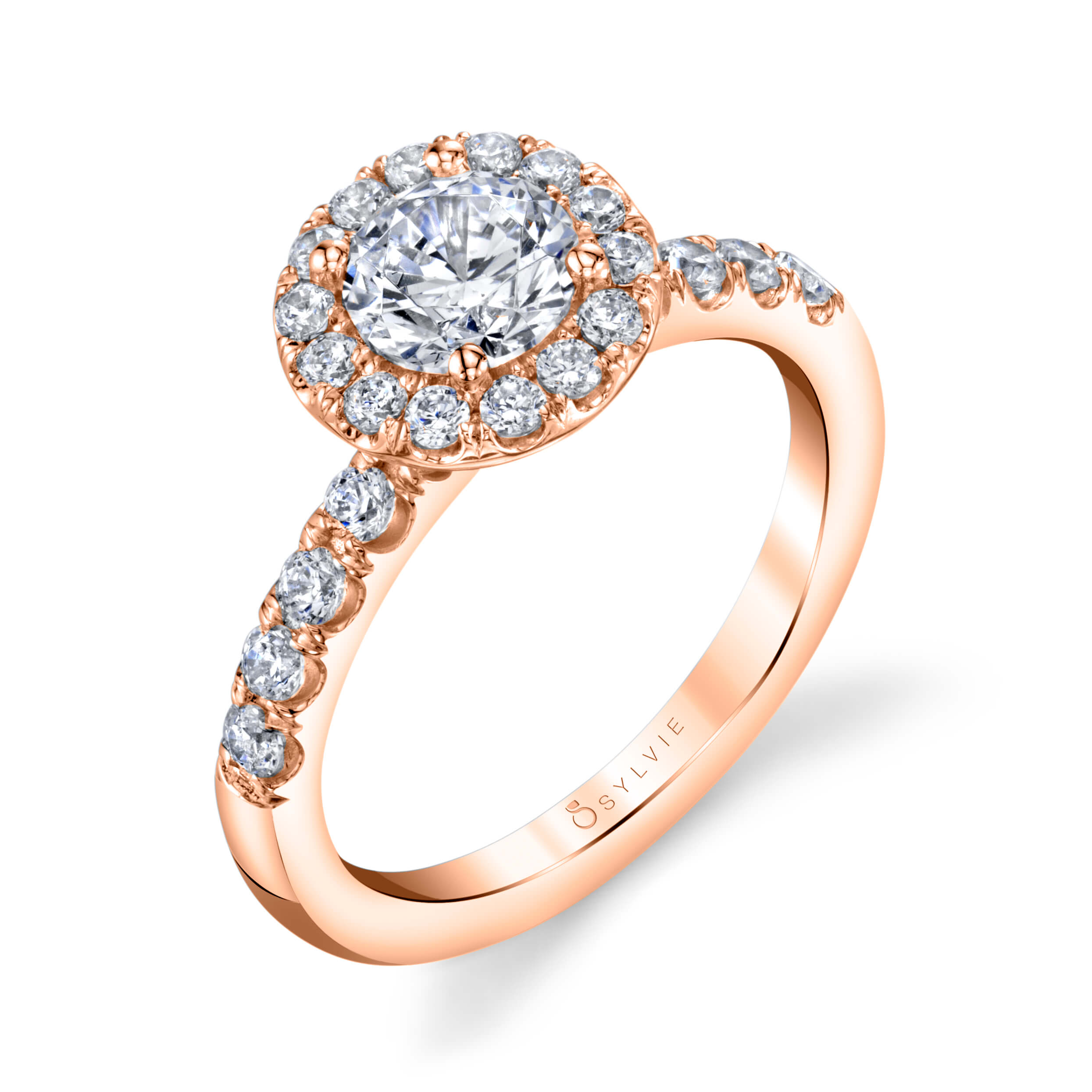 Halo Engagement Ring