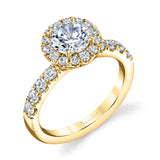 Halo Engagement Ring