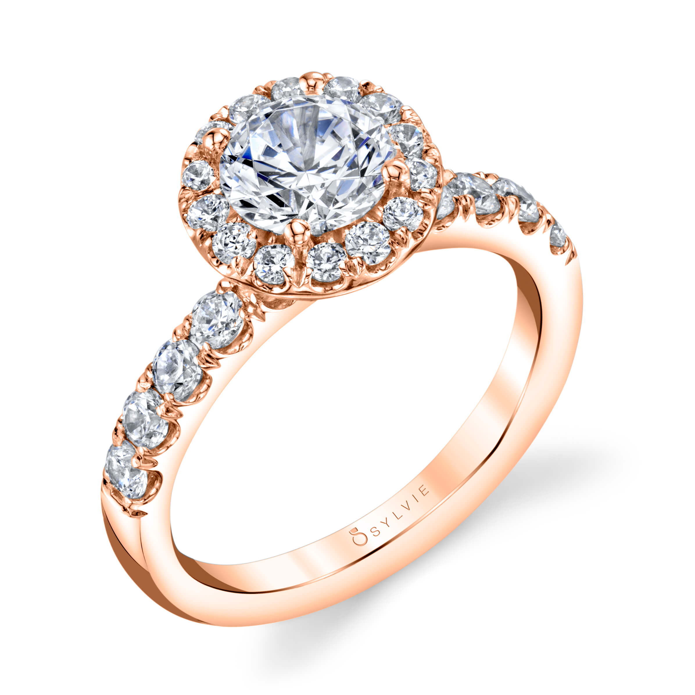 Halo Engagement Ring