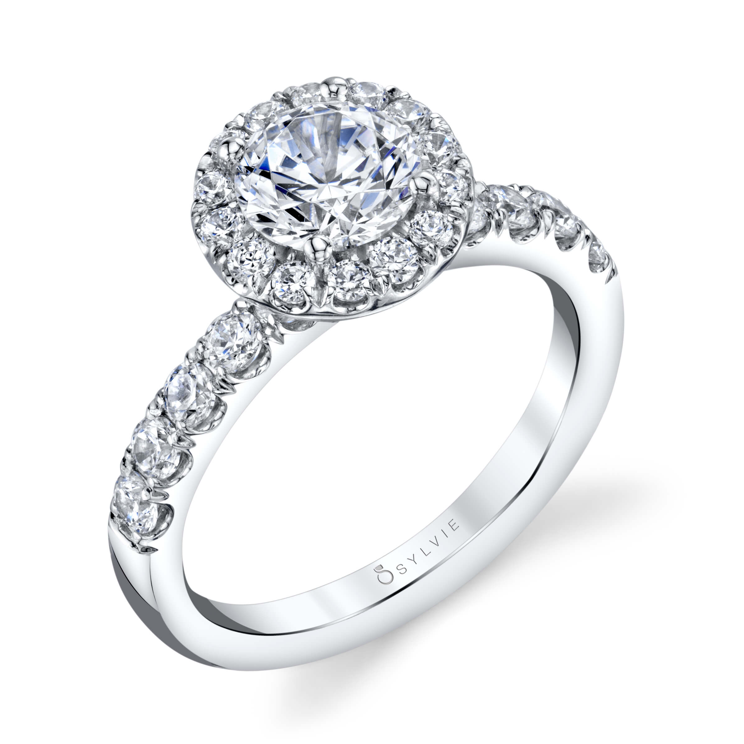 Halo Engagement Ring