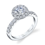 Halo Engagement Ring