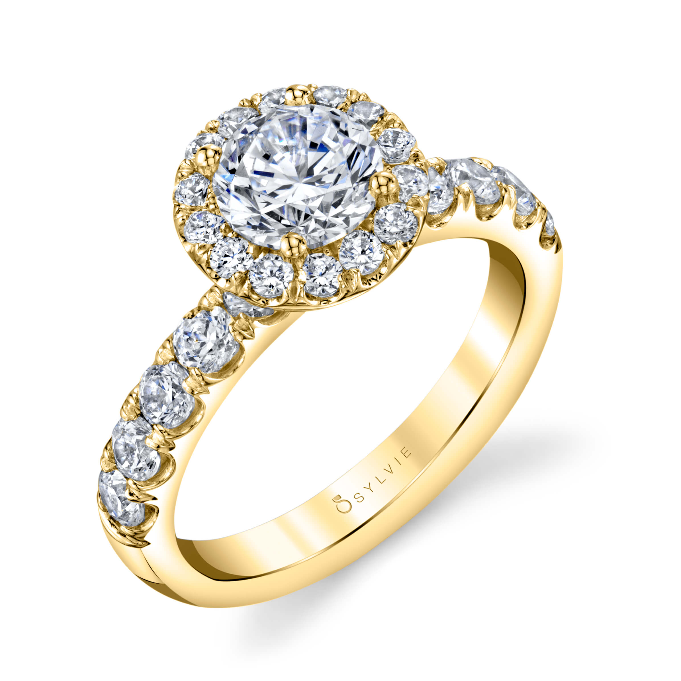 Halo Engagement Ring