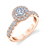 Halo Engagement Ring