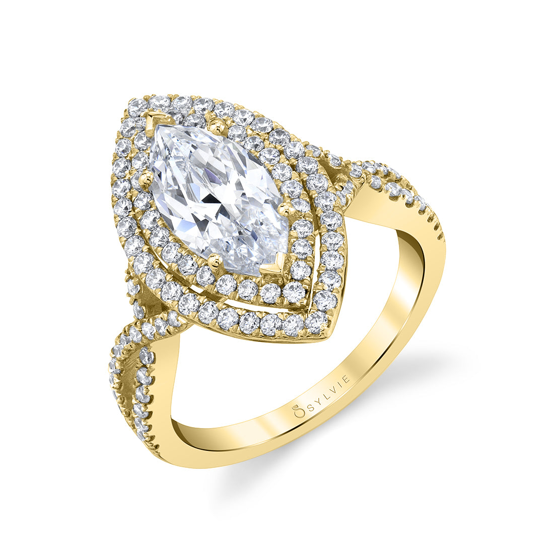 Jocelina - Unique Marquise Engagement Ring