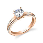 Maryvonne - Modern Solitaire Engagement Ring