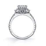Sabine - Classic Three Stone Engagement Ring