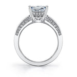 Zelie - Princess Cut Baquette Engagement Ring