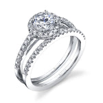 Classic Halo Engagement Ring