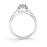 Jenny - Round Halo Engagement Ring