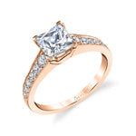 Lacee - Princess Cut Solitaire Engagement Ring