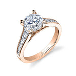 Colletta - Modern Baguette Engagement Ring