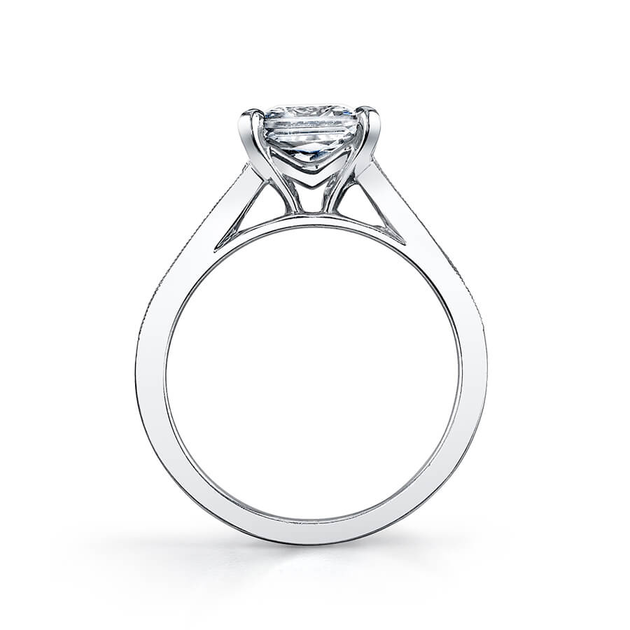 Colletta - Modern Baguette Engagement Ring