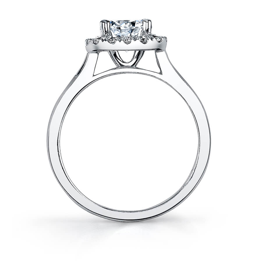 Therese - Round Halo Engagement Ring