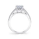 Rosie - Modern Split Shank Engagement Ring