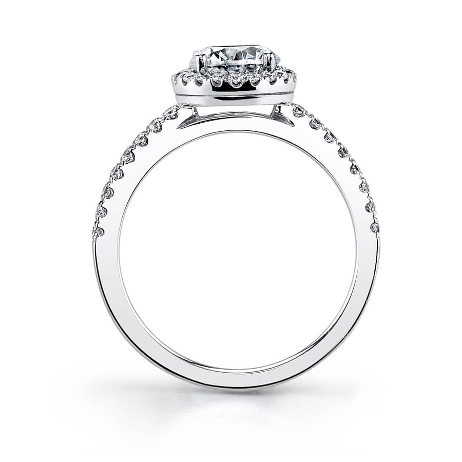 Gwendoline - Classic Halo Engagement Ring