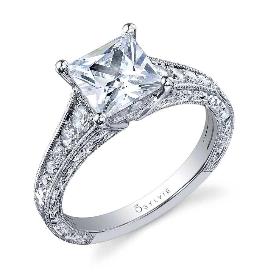 Juliette - Princess Cut Engagement Ring
