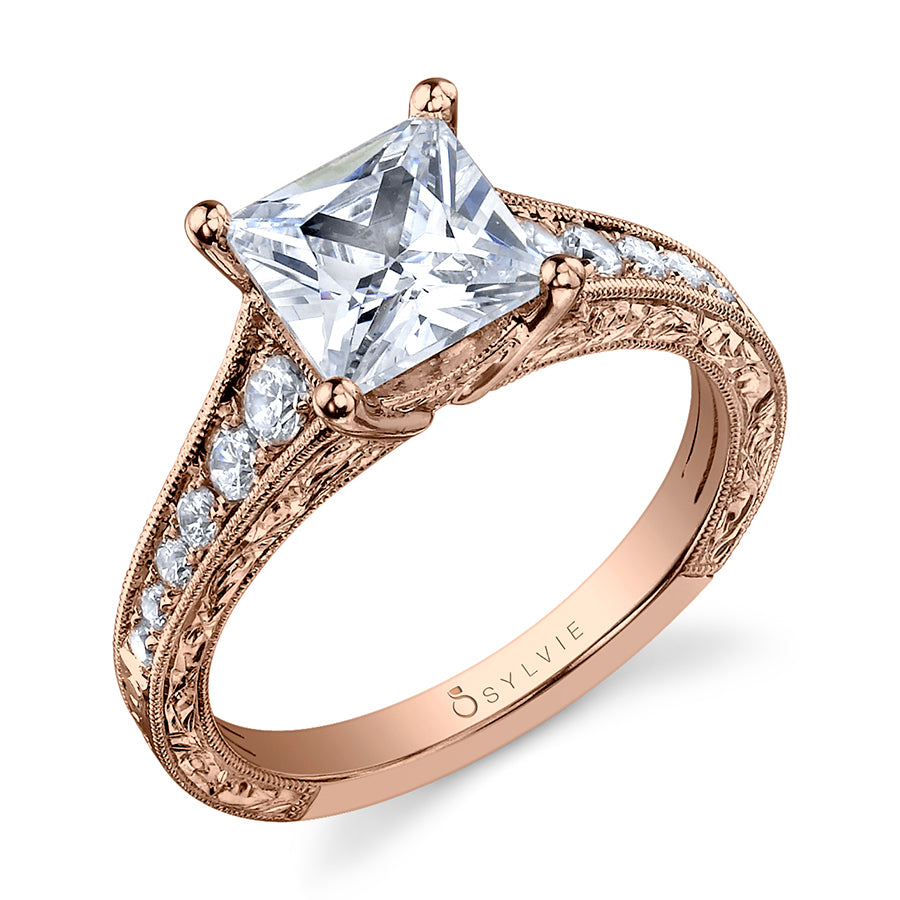 Juliette - Princess Cut Engagement Ring
