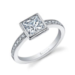 Mariette - Princess Cut Engagement Ring
