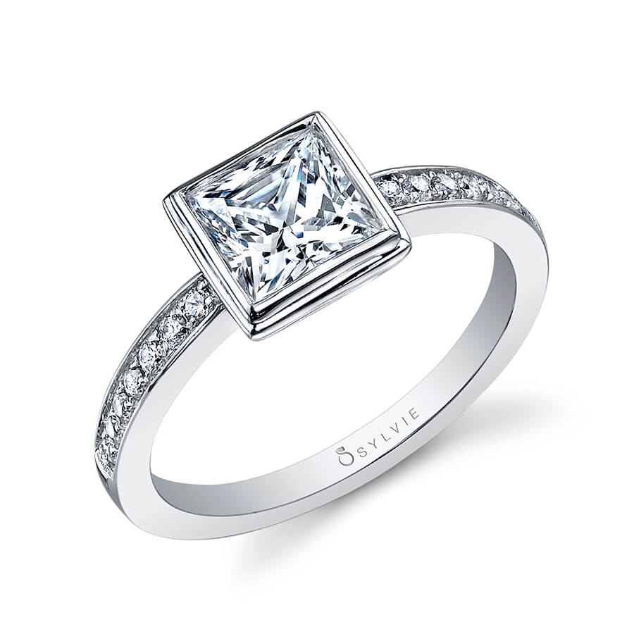 Mariette - Princess Cut Engagement Ring