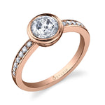 Mariam - Bezel Set Engagement Ring