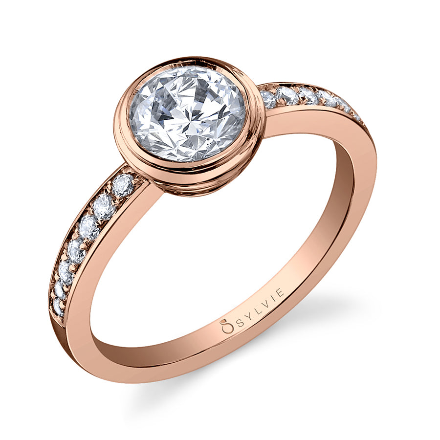 Mariam - Bezel Set Engagement Ring