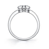 Mariam - Bezel Set Engagement Ring
