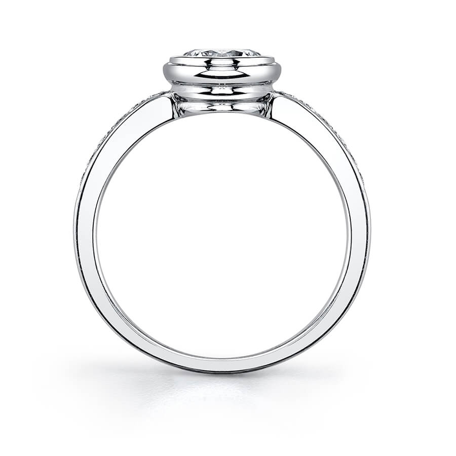 Mariam - Bezel Set Engagement Ring