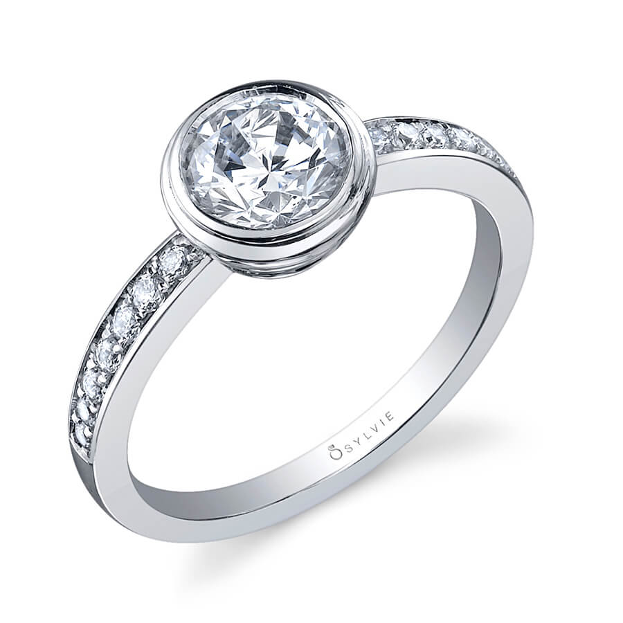 Mariam - Bezel Set Engagement Ring