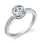 Mariam - Bezel Set Engagement Ring