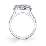 Francille - Hand Engraved Solitaire Engagement Ring