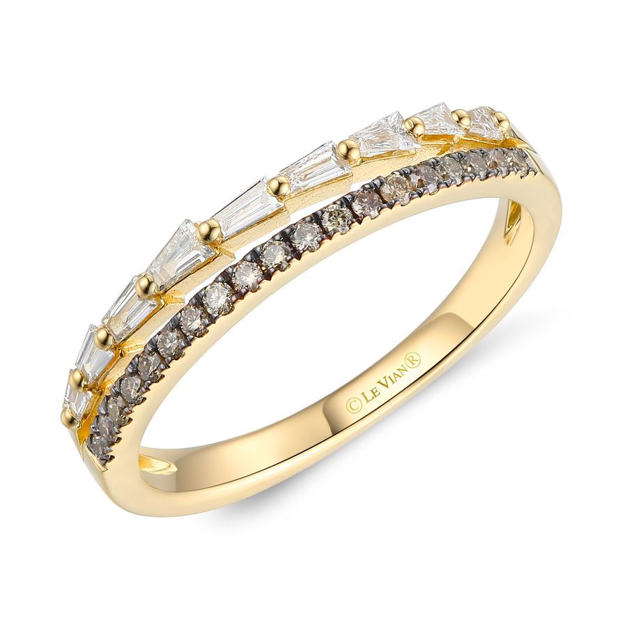 14K YELLOW GOLD DIAMOND  RING