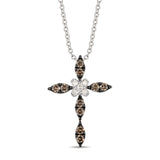 14K WHITE GOLD DIAMOND  PENDANT