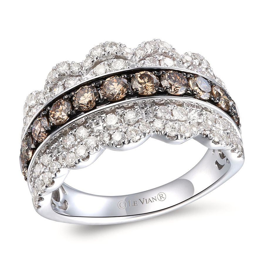 14K WHITE GOLD DIAMOND  RING
