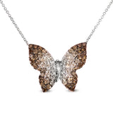 14K WHITE GOLD DIAMOND  PENDANT