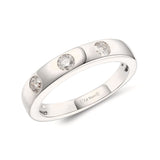 14K WHITE GOLD DIAMOND  RING