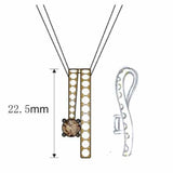 14K YELLOW GOLD DIAMOND  PENDANT
